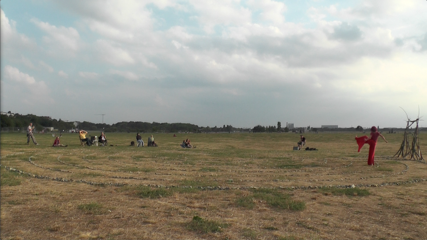 Xho-rtn, Labyrinth, Tempelhofer Feld 2018